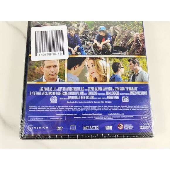 Movie The Unmiracle DVD New Sealed Kevin Sorbo Stephen Baldwin 2017 Dolby - Picture 6 of 10